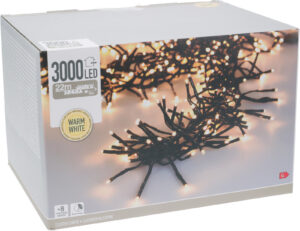 Valguskett soe valge 22m 3000LED IP44