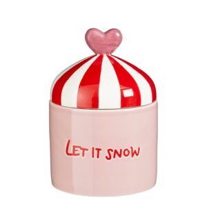 Hoiupurk Anna roosa Ø14x h20,5cm