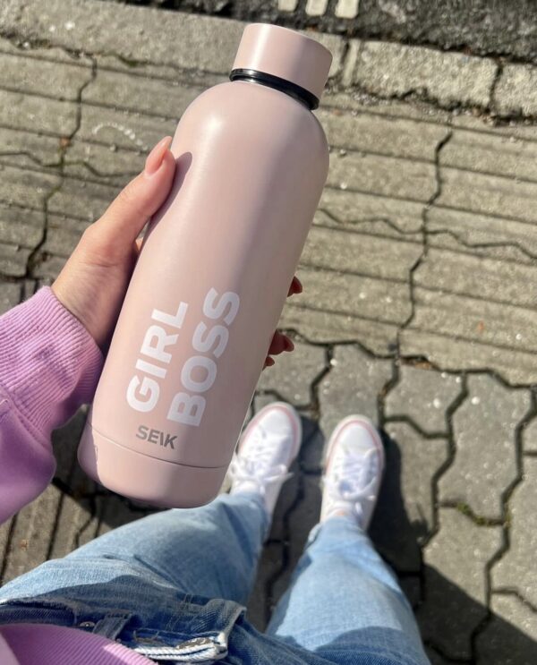 SEIK joogipudel/termospudel terasest Girl boss 500ml