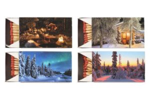 Tuletikud 10cm 40tk/pk erinevad 1tk