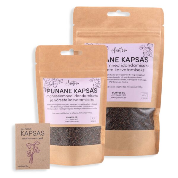 Punane kapsas idandamiseks ja võrsete kasvatamiseks 100g