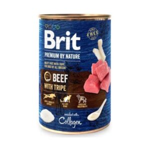 Märgtoit koerale Brit Premium Beef with Tripes 400g