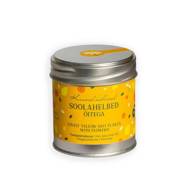Kollased soolahelbed õitega 60g