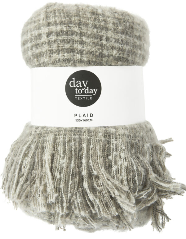 Pleed hall/beež 152x127cm värvivalik 1tk