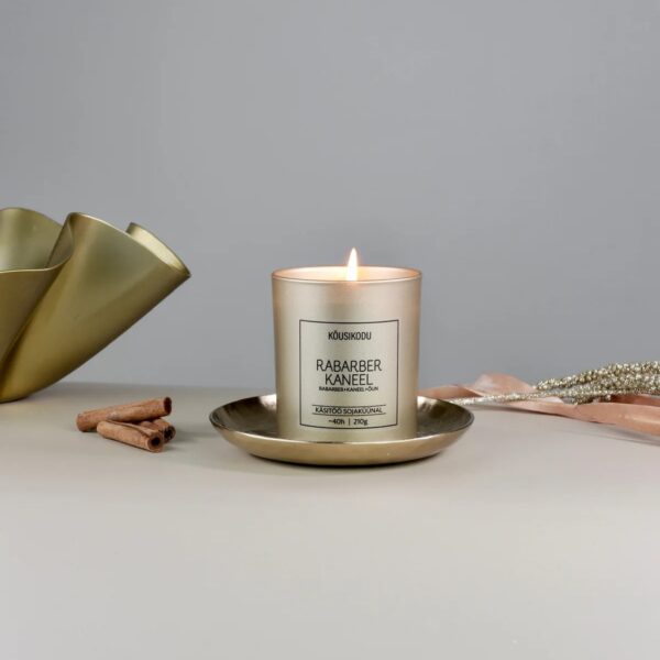 Lõhnaküünal rabarber kaneel 210g
