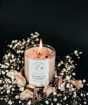Lõhnaküünal Maasikas & Rabarber