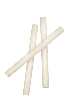 Antiikküünal lõhnata naturaalne valge 24cm