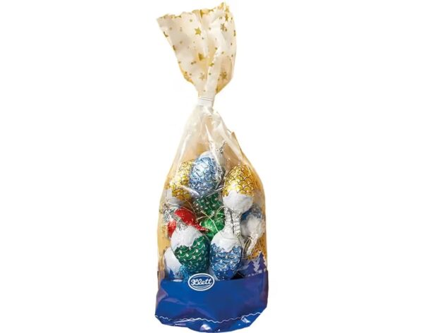 Šokolaadist jõulukaunistused pakis 200g