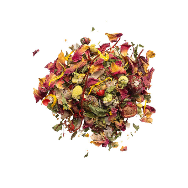 Roosad soolahelbed marjade ja õitega 60g