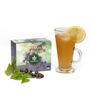 CBD kanepitee Mustsõstraga 34,5g