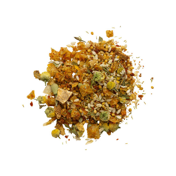 Kollased soolahelbed õitega 60g