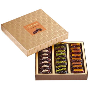 Täidetud datlid Jomara kinkekarbis 3 sorti 365g