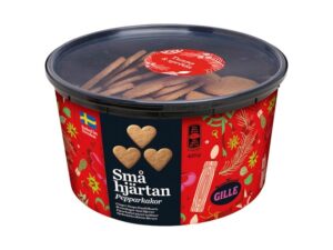 Piparkoogid Gillie punases karbis 425g