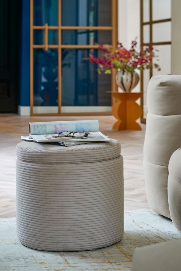 Tumba valge Ø42x h40,5cm