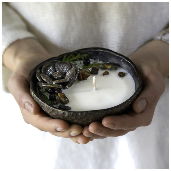 Käsitööküünal karbis 20h