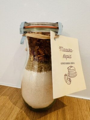 Maasikakrepid küpsetussegu 200g