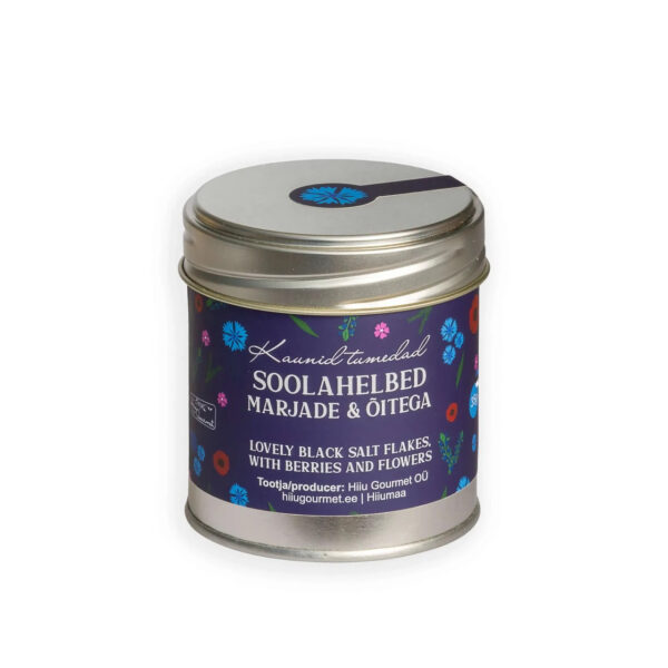 Tumedad soolahelbed marjade ja õitega 60g