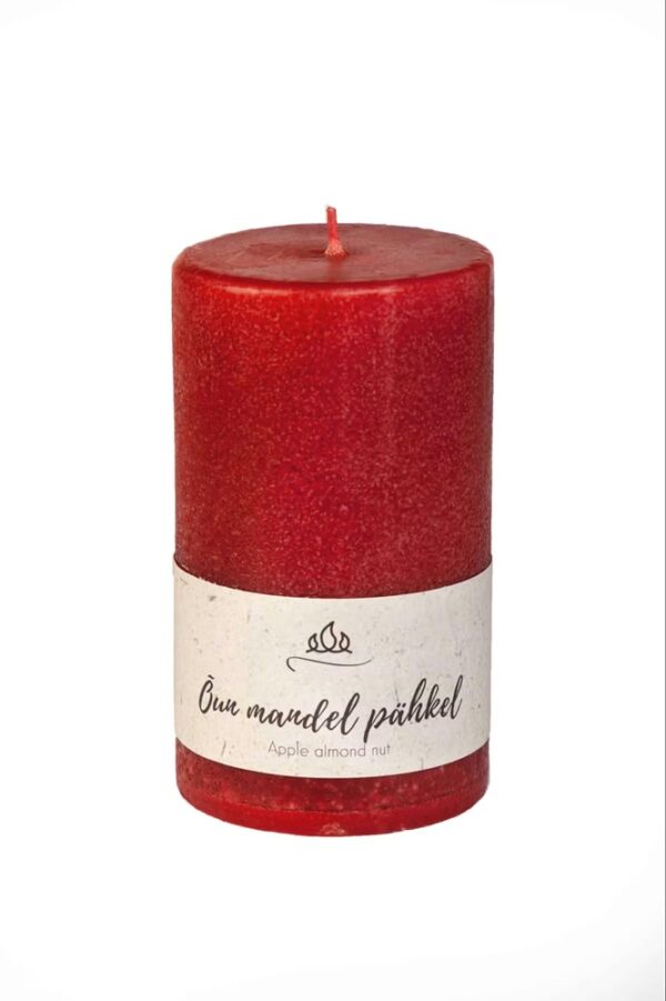 Lõhnaküünal Õun Mandel Pähkel 7x h12cm