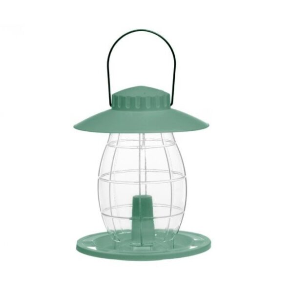 Lindude söögimaja Tintti roheline 16,5x16,5x27,5cm