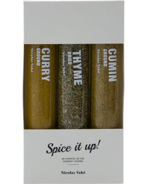 Kinkekomplekt maitseainetest karri, tüümian, köömned 43g