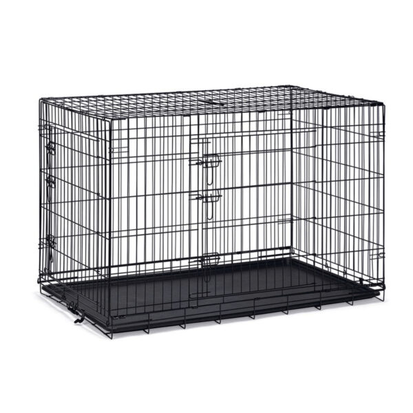 Metallpuur XXL 2-uksega must 123x77,5x h83,5cm