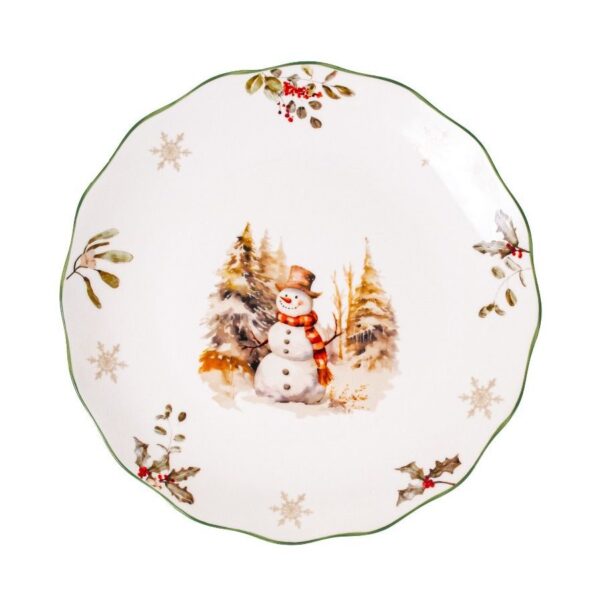 Taldrik Lumememm 20cm