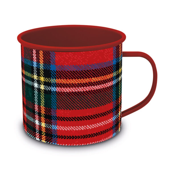 Kruus metallist Check Happy 0,4L