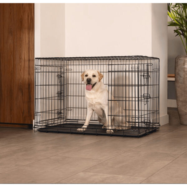 Metallpuur XXL 2-uksega must 123x77,5x h83,5cm