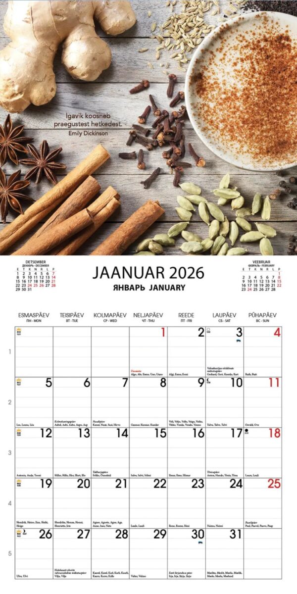 Igaks asjaks oma aeg 2026