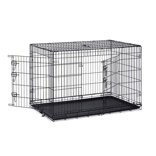 Metallpuur XXL 2-uksega must 123x77,5x h83,5cm