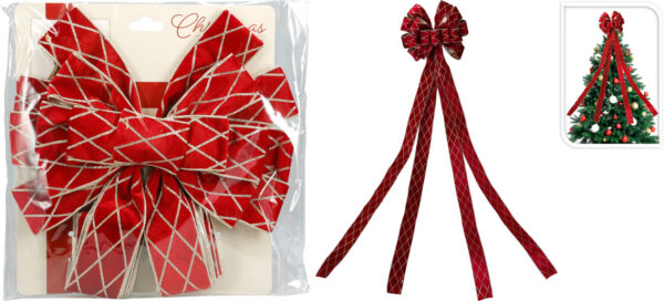 Kuusetipp Lips punane 130x33cm