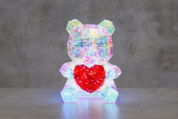 Valgusdekoratsioon Karu läbipaistev 150LED 20,5x19xh26cm