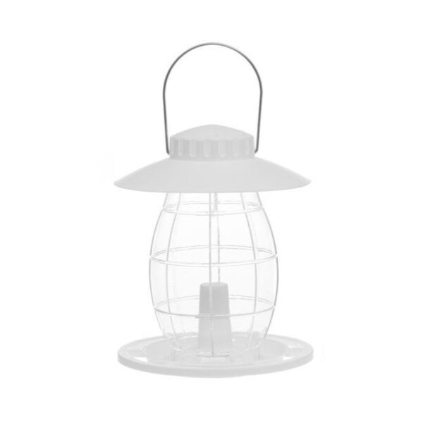 Lindude söögimaja Tintti valge 16,5x16,5x27,5cm