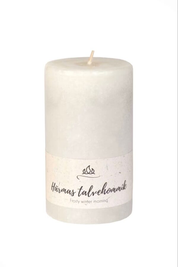 Lõhnaküünal Härmas talvehommik 7x h12cm