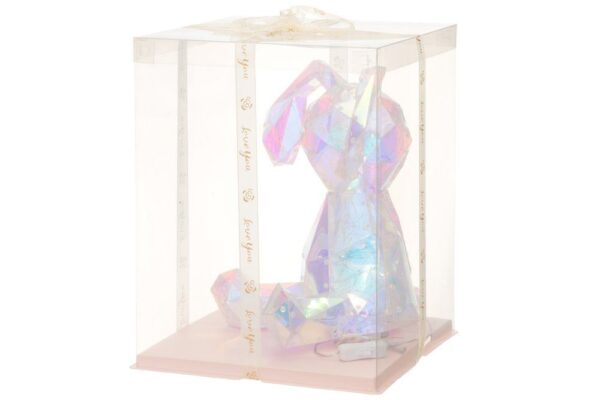 Valgusdekoratsioon Jänes läbipaistev 300LED 28x27xh34cm