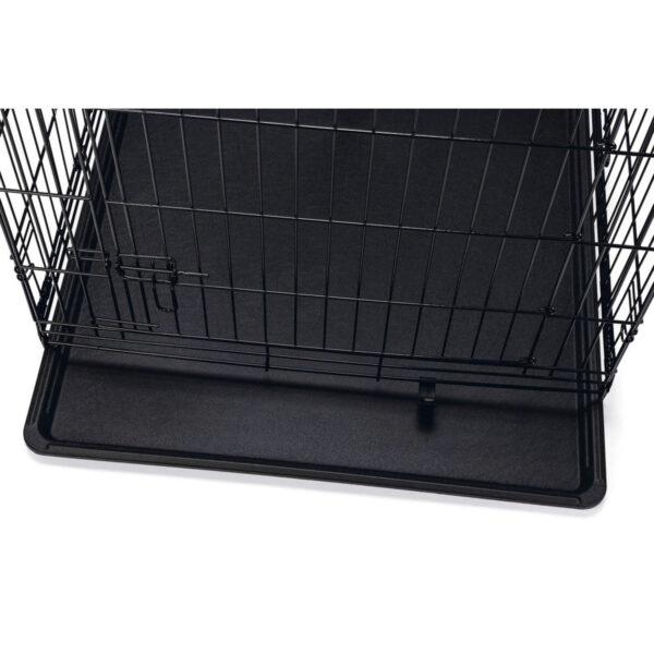 Metallpuur XXL 2-uksega must 123x77,5x h83,5cm