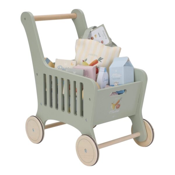 Little Dutch Ostukäru FSC puidust