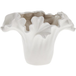 Vaas Isolde valge 24×14,2x h17,4cm