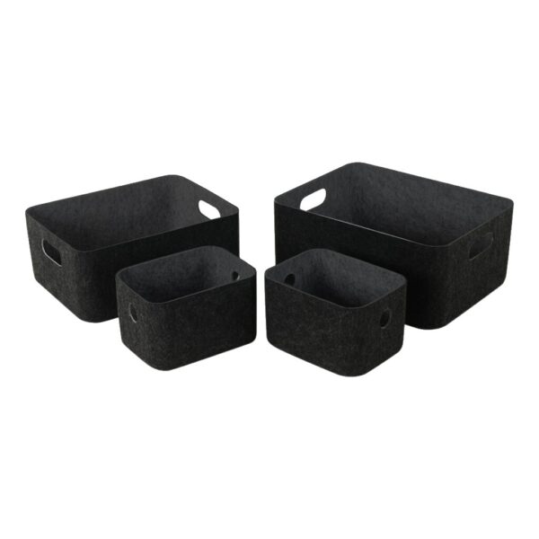 Korv vilditud Fay must 32,5x25x h13,5cm 1tk