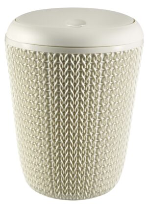 Prügikast Kudum valge 6L