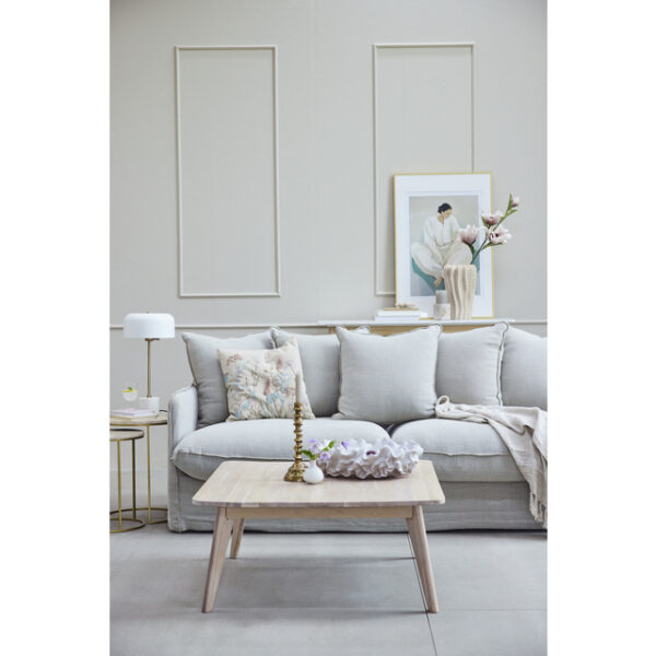 Kauss Viola valge 46x35x h12,5cm