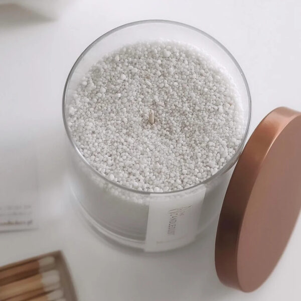 Puuderküünal klaasis Rhubarb Sparkle 160g