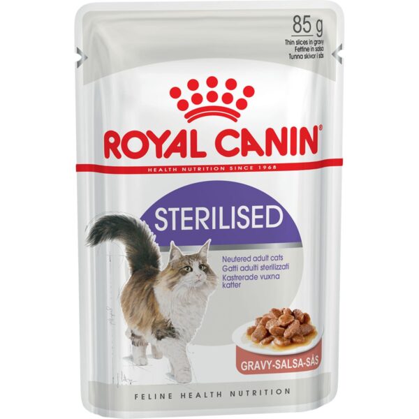 Royal Canin märgtoit steriliseerit kassil 1+/85g