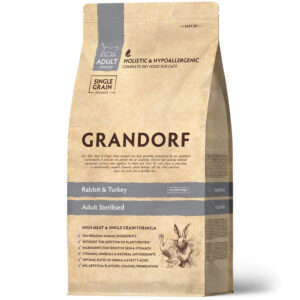Grandorf kuivtoit steriliseeritud kassile jänese ja kalkuniga 8kg