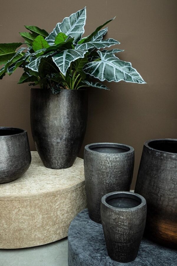 Lillepott Miale S alumiinium antrasiit