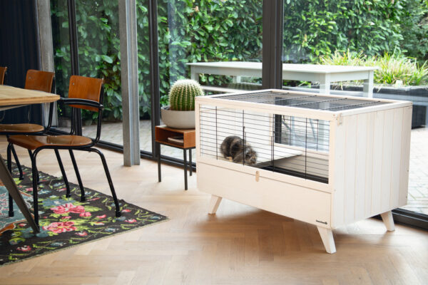 Puur küülikule Beeztees Alby valge 120x64x h72cm