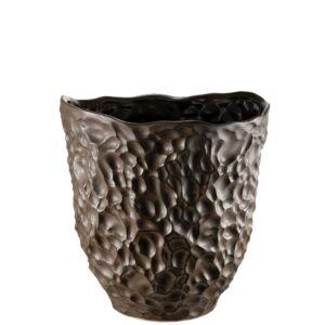 Vaas Herman matt pruun Ø30,5x h32cm