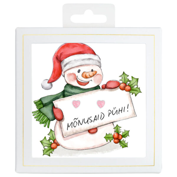 Sõnumikaart Kõrvarõngad "Mõnusaid pühi!"