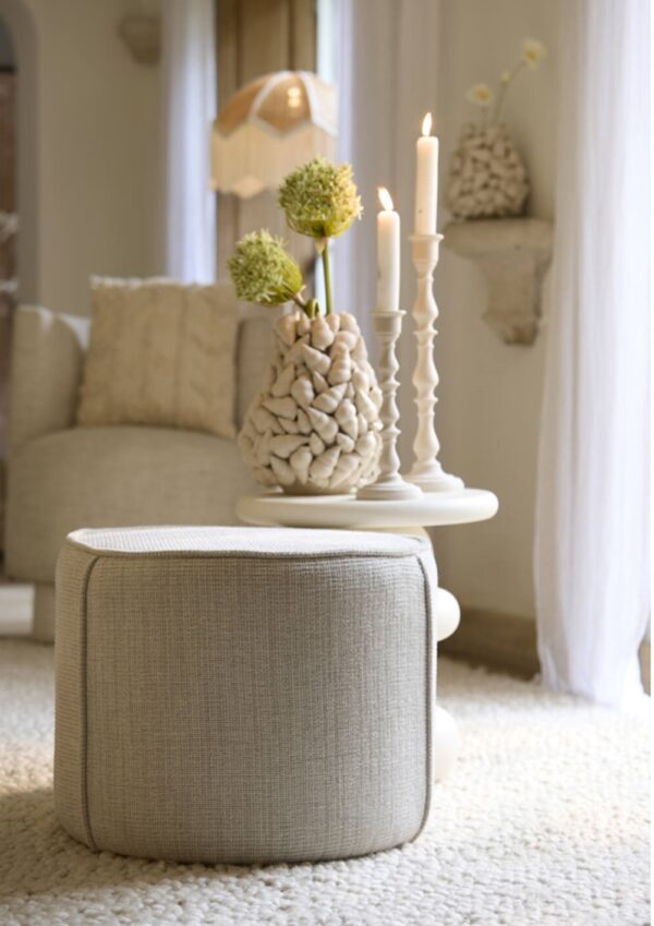 Tumba Domoni beež Ø50x h40cm