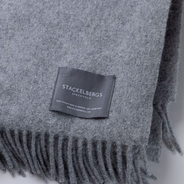 Villapleed alpaka helehall 150x200cm